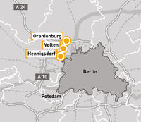 Bild vergrößern: Regionaler Wachstumskern Oranienburg-Hennigsdorf-Velten