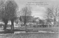 Bild vergrößern: Blick auf den früheren Dorfkern ca. 1908