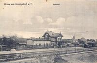 Bild vergrößern: Bahnhof um 1914